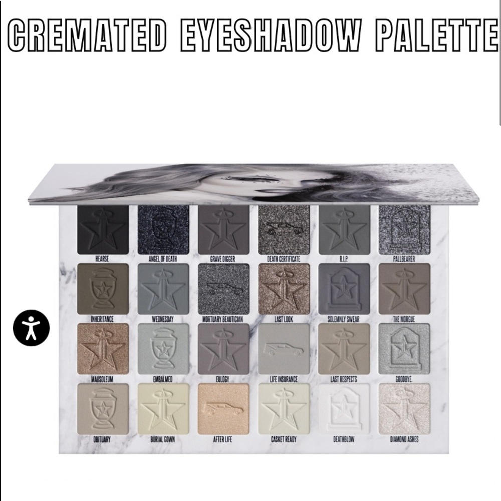 Jeffree Star cremated palette